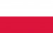 6x4ft 183x122cm Poland flag (woven MoD fabric)